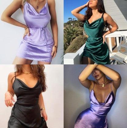 49% OFF🔥🔥💃SLIP DRESS IN SATIN(Buy 2 Free Shipping)